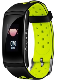 Nutikäevõru Canyon Colourful Fitness Band for Sports Fans Black Green