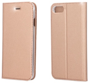 Blun Premium Smart Magnetic Fix Book Case For Samsung Galaxy A3 A320F Rose Gold