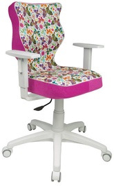 Bērnu krēsls Entelo ST31 White/Pink, 400x370x1000 mm