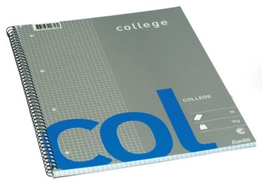Bantex College A5 Notepad 70 pages Grey