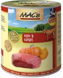 Mac's Beef & Pumpkin 200g