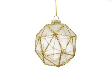 Ziemassvētku eglītes rotaļlieta EBD94D060 Transparent, 2 gab.