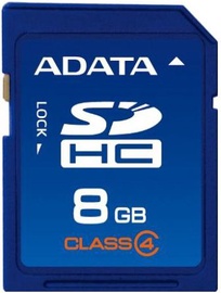 A-Data SDHC Card 8GB Class 4