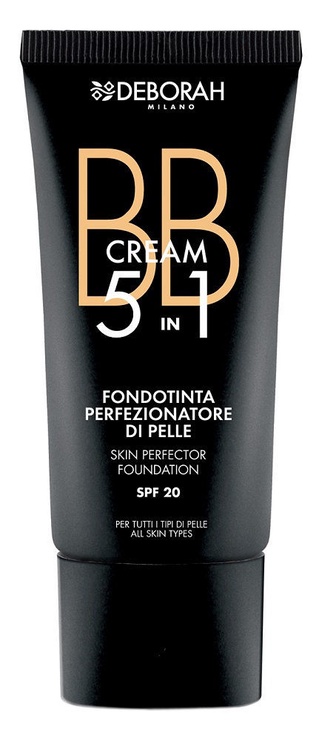 BB kremas Deborah Milano 5in1 SPF20 05 BB Amber, 30 ml