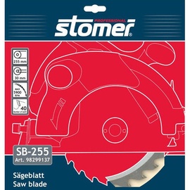 Stomer SB-255 Saw Blade