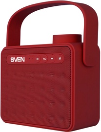 Belaidė kolonėlė Sven PS-72 Bluetooth Speaker Red