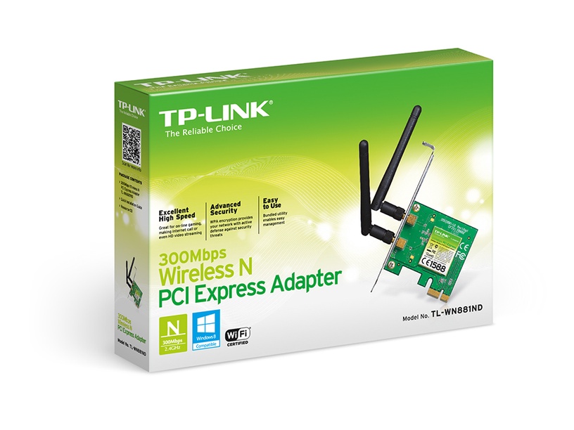 Bezvadu tīkla adapteris TP-Link TL-WN881ND
