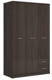 Black Red White Nepo Large Wardrobe Wenge