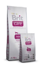Sausas šunų ėdalas jauniems šuniukams Brit care junior large breed, su aviena, 3 Kg