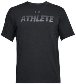 Under Armour T-Shirt Athlete 1305661-001 Black XS