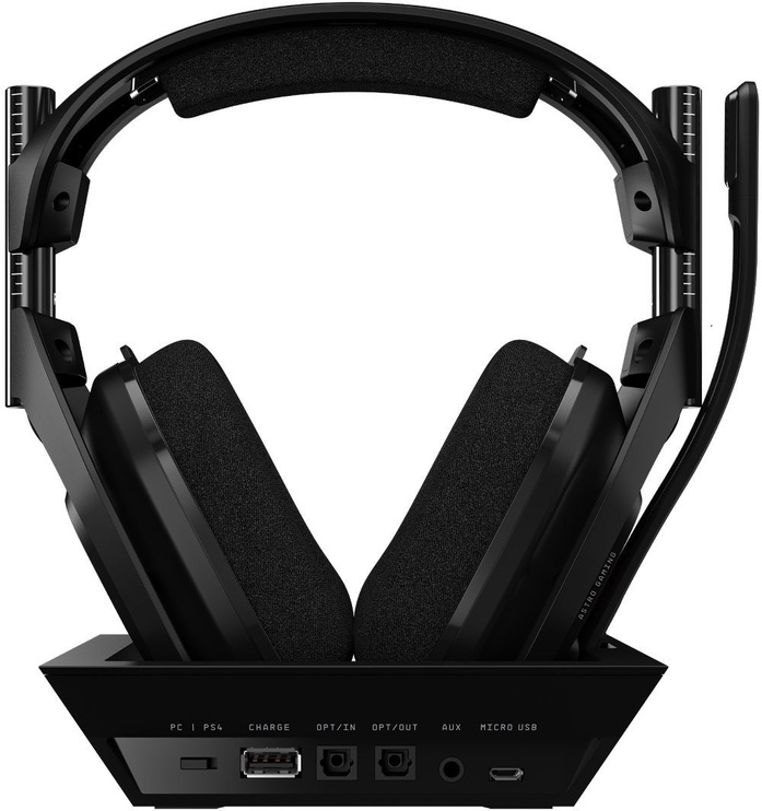 Belaidės ausinės Astro Gaming A50 Wireless Dolby 7.1, juoda