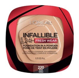 Компактные пудрa L´Oréal Paris Infallible 24H Fresh Wear, 9 г