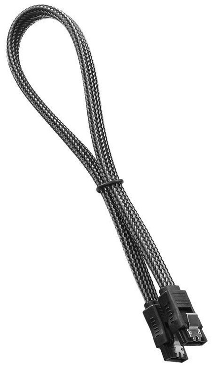 Провод Cablemod ModMesh SATA 3, SATA 3, 0.6 м, черный
