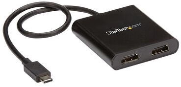 StarTech USB Type-C To HDMI Video Splitter Black