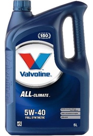 Valvoline All Climate 5w40 Engine Oil 5L