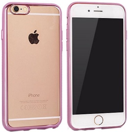 Telone Silicone Back Case For Lenovo K6 Note Transparent/Pink