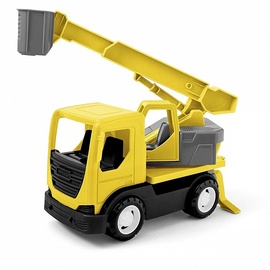 Rotaļlietu smagā tehnika Wader Tech Truck Vehicle with boom, dzeltena