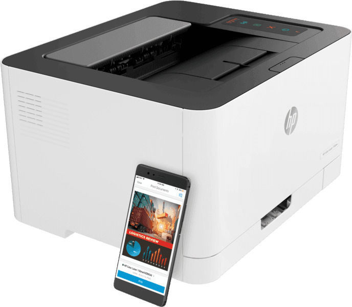 Lazerinis spausdintuvas HP Color Laser 150a, spalvotas - Senukai.lt