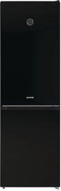 Ledusskapis Gorenje NRK6192SYBK, saldētava apakšā