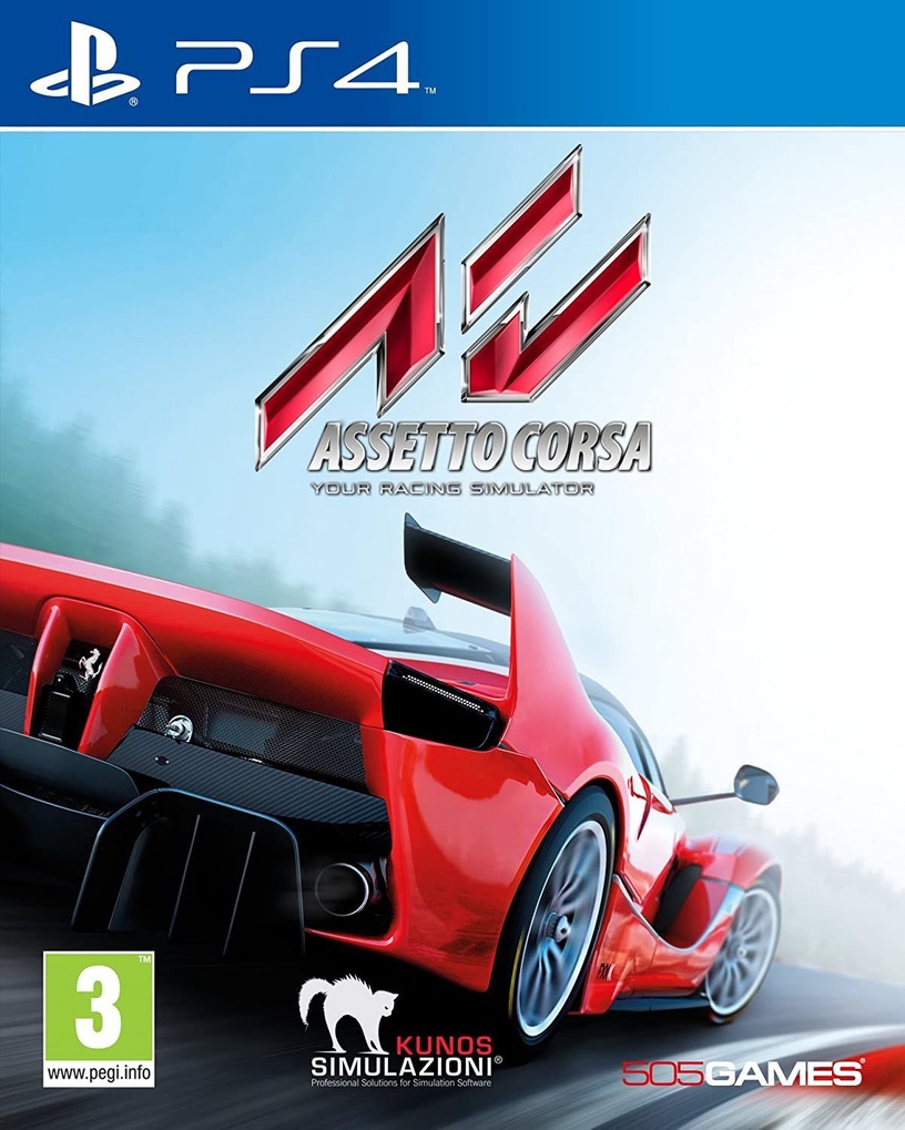 PlayStation 4 (PS4) mäng KUNOS Simulazioni Srl Assetto Corsa Competizione