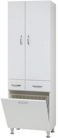 Kapp Sanservis P-3-K with Basket White 60x191x40.5cm
