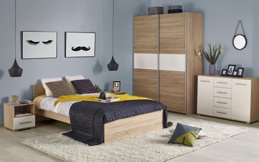 Кровать Halmar Lima, дубовый, 205x125 см