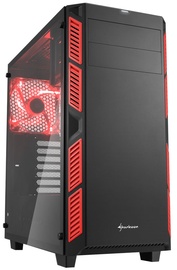 Sharkoon AI7000 Tempered Glass Red