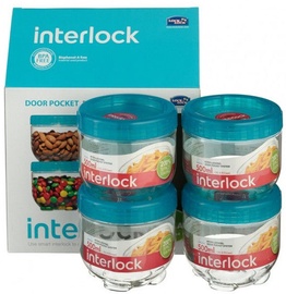 Lock&Lock Food Container Set Interlock 4PCSx500ml