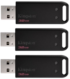 Kingston DataTraveler DT20 32GB USB 2.0 Pack Of 3
