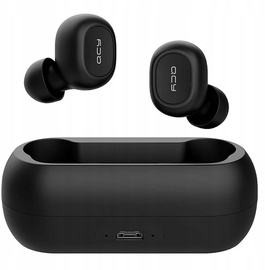 Ausinės QCY T1 Black, belaidės