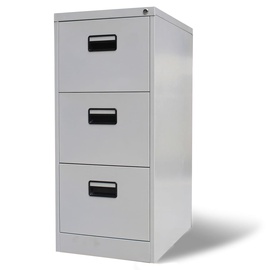Kontorikapp VLX File Cabinet with 3 Drawers, hall, 45.5x62x102.5 cm