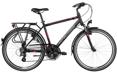 Dviratis Kross Trans India L 26" Black Red Matte 17