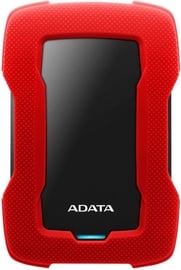 Жесткий диск ADATA HD330, HDD, 1 TB, красный