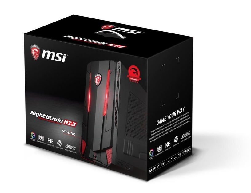 Stacionarus kompiuteris MSI Intel® Core™ i5-8400 Processor (9 MB Cache), Nvidia GeForce GTX 1060, 8 GB