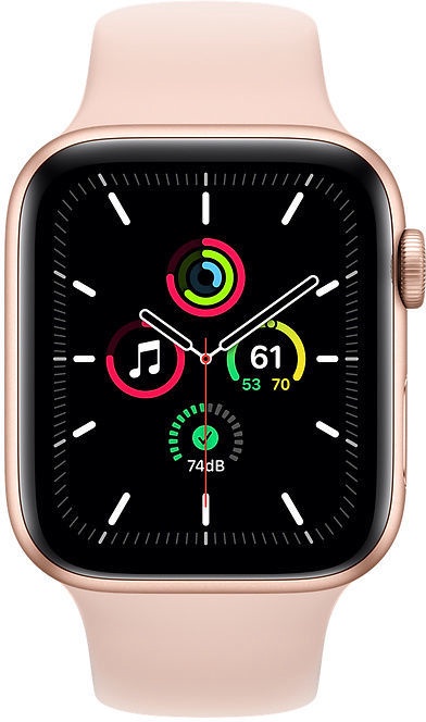 Умные часы Apple Watch SE GPS 44mm, розовый