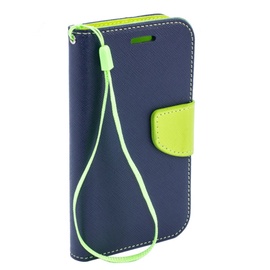 Telone Fancy Diary Bookstand Case For Nokia X6/6.1 Plus Blue/Light Green