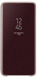 Samsung Clear View Standing Cover For Samsung Galaxy S9 Plus Gold