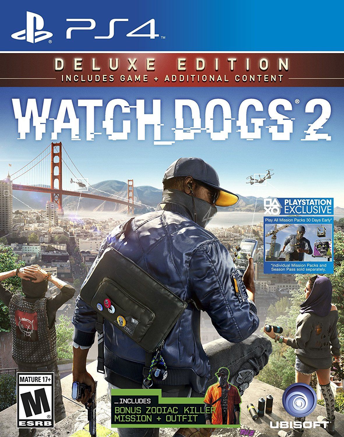 Игра для PlayStation 4 (PS4) Ubisoft Watch Dogs 2 Deluxe Edition -  Ksenukai.lv