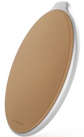 Vonmahlen Aura Qi Leather Wireless Charger Brown