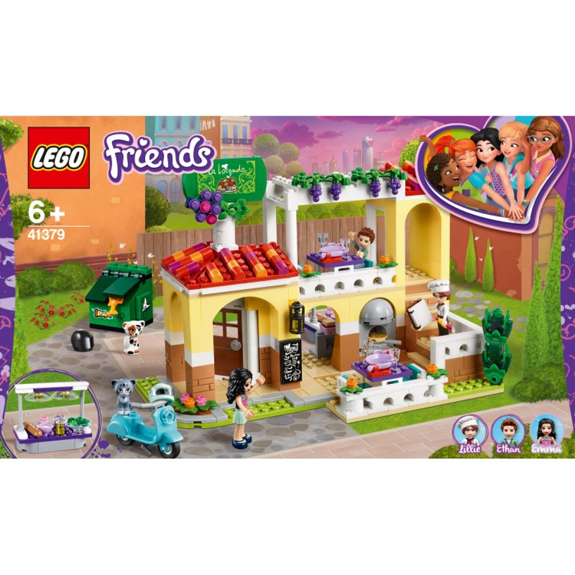 Konstruktor LEGO Friends Heartlake City restoran 41379, 624 tk