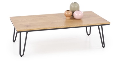 Kafijas galdiņš Halmar Nila Golden Oak/Black, 1050x550x320 mm