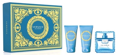 Набор для мужчин Versace Man Eau Fraiche 3pcs Set 150 ml EDT