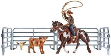Schleich Team Roping With Cowboy 41418