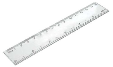 Avatar Ruler 15cm Transparent