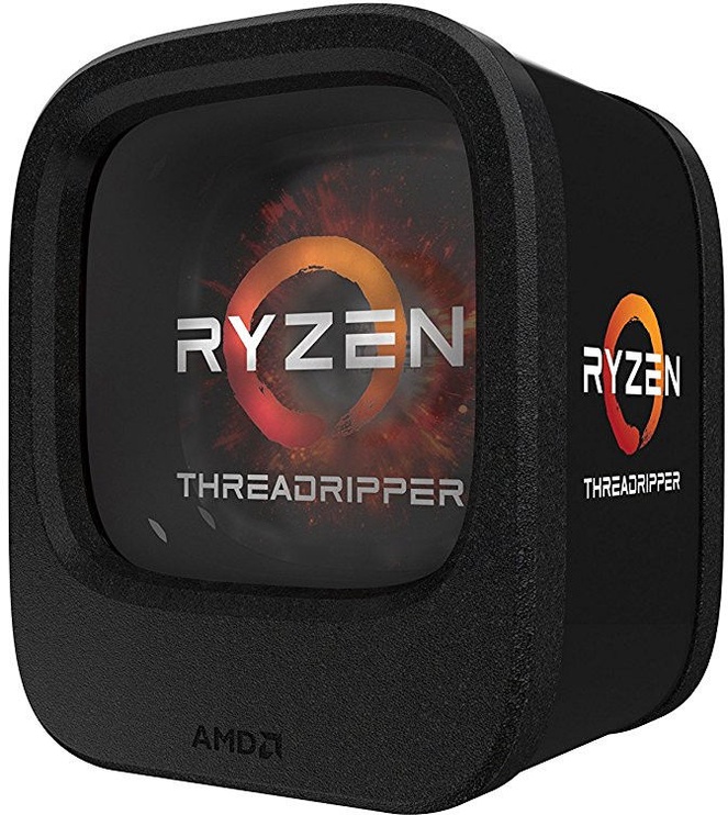 Procesorius AMD AMD Ryzen Threadripper 1920X 3.5GHz 32MB BOX YD192XA8AEWOF, 3.4GHz, TR4, 32MB