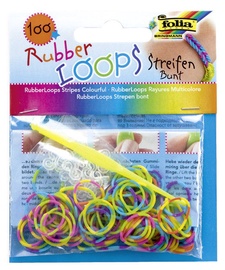 Folia Rubber Loops Multicolors 100pcs
