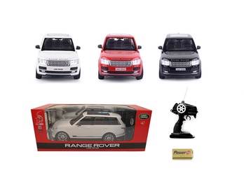 Žaislinė mašina Range Rover 986 raudona, balta, juoda