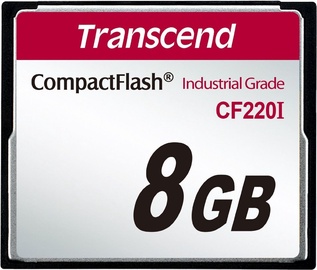 Mälukaart Transcend Industrial Temp CF220I CF Card, 8 GB