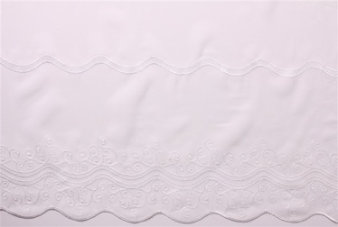 Dienas aizkari Uniglob 045, balta, 45 cm