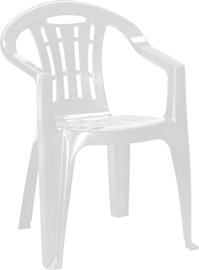 Dārza krēsls Keter Mallorca, balta, 56 cm x 58 cm x 79 cm